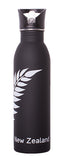 NZ Fern Black Drink Bottle 700ml