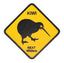 Iron on Patch - Kiwi Road Sign