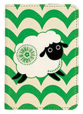 Passport Holder - Retro Sheep