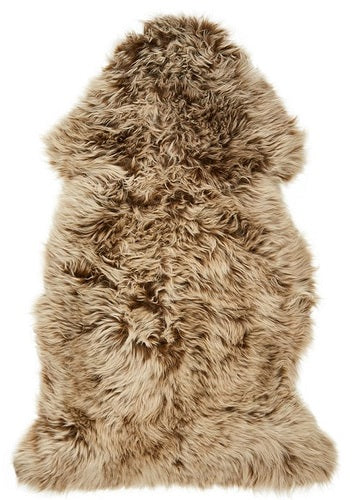 Single Large Sheepskin Rug - Cappuccino Main image