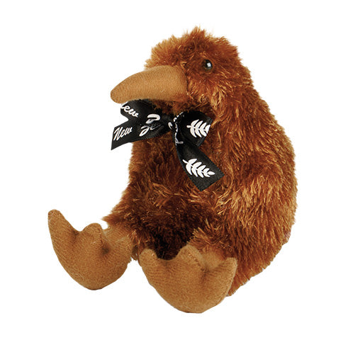 Little Plush Kiwi Soft Toy with Black Ribbon Main image
