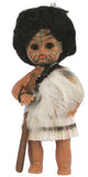Warrior Doll With Feather Cloak #23