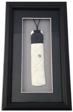 Large Bone Toki Framed Artwork #1 Main image