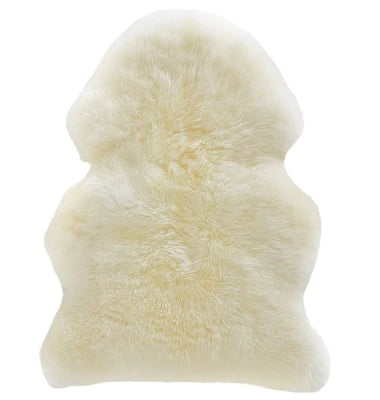 Single Ivory Sheepskin Rug - NZ Made – Souvenir Factory Shop