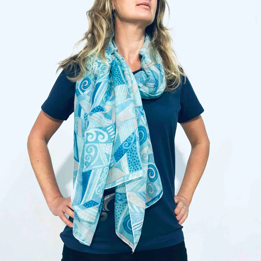 WK Scarf NZ Koru Secondary image