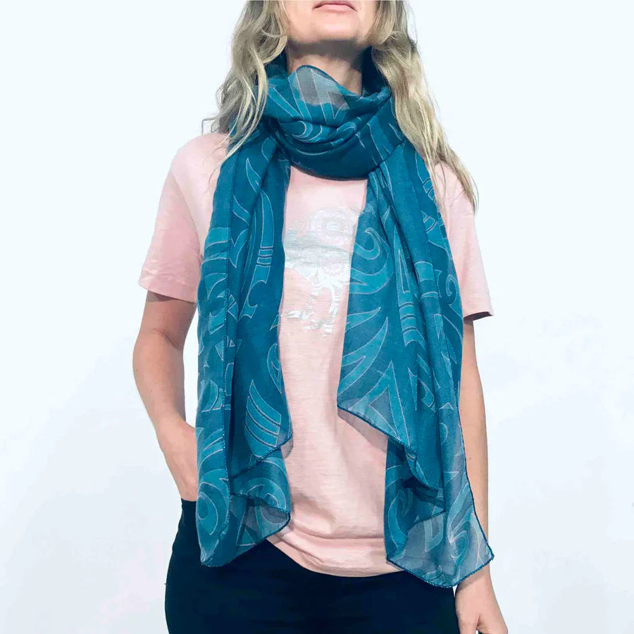 WK Scarf NZ Kowhaiwhai Secondary image