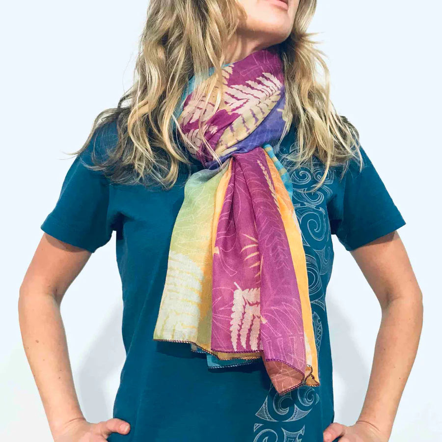 WK Scarf NZ Fern